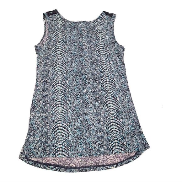 Woman’s Susan Lawrence Crochet collar Stretchy Tank small - Picture 4 of 7